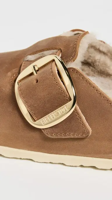 Birkenstock Boston Big Buckle Shearling Clogs Cognac 36 | Thumbnail 6 Birkenstock Boston Big Buckle Shearling Clogs Cognac 36 | Thumbnail 6