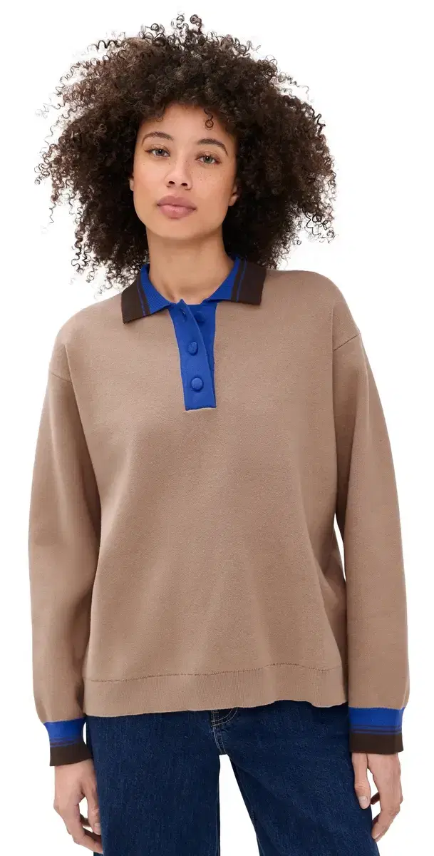 BAUM UND PFERDGARTEN Chira Pullover Camel Blue ix