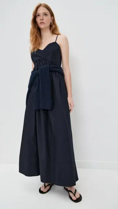 Jenni Kayne Peninsula Dress Navy | Thumbnail 5