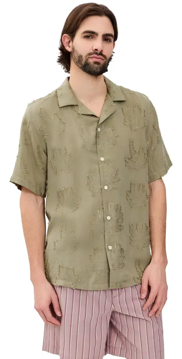 Palmoza Rocco Shirt ight Brown