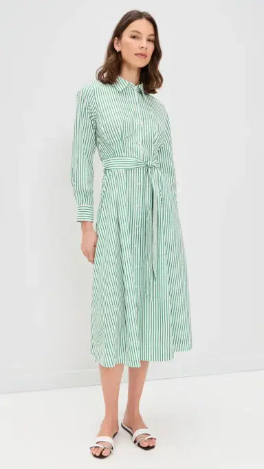 XÍRENA imona Dress Trellis Green | Thumbnail 2
