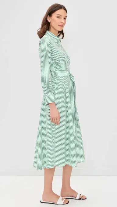 XÍRENA imona Dress Trellis Green | Thumbnail 4