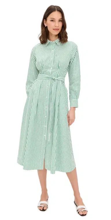 XÍRENA imona Dress Trellis Green | Thumbnail 1