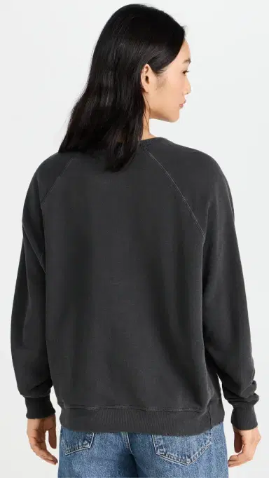 The Great. THE GREAT. The College Sweatshirt Washed Black 2 | Thumbnail 3