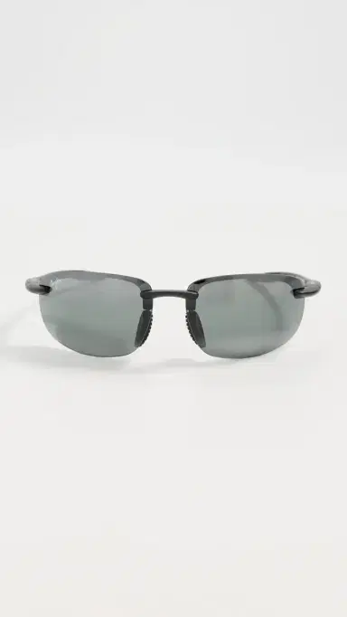 Maui Jim Ho'Okipa Ultra Sunglasses Black-Black-Grey One Size | Thumbnail 2