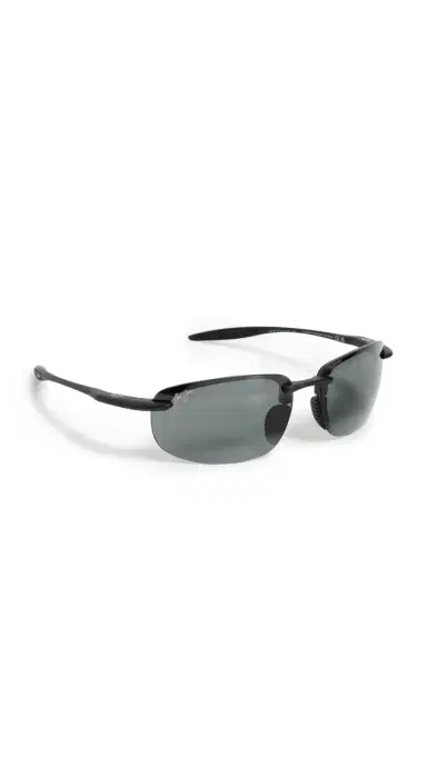 Maui Jim Ho'Okipa Ultra Sunglasses Black-Black-Grey One Size | Thumbnail 6