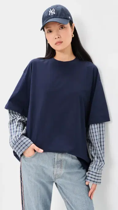 LIONESS Bottega Shirt Navy | Thumbnail 2 LIONESS Bottega Shirt Navy | Thumbnail 2