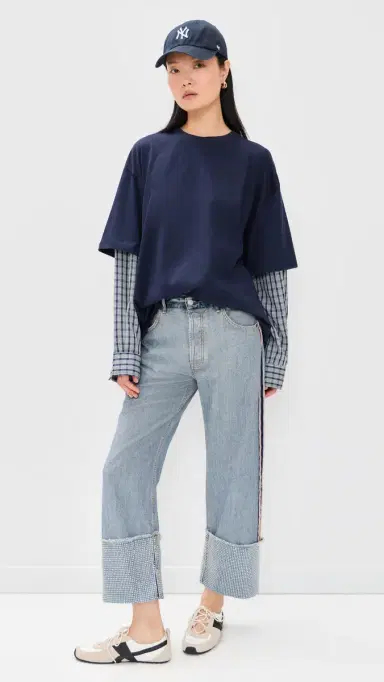 LIONESS Bottega Shirt Navy | Thumbnail 5 LIONESS Bottega Shirt Navy | Thumbnail 5