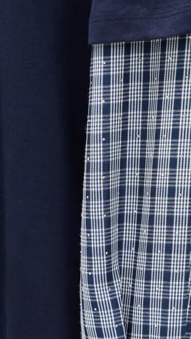 LIONESS Bottega Shirt Navy | Thumbnail 6 LIONESS Bottega Shirt Navy | Thumbnail 6