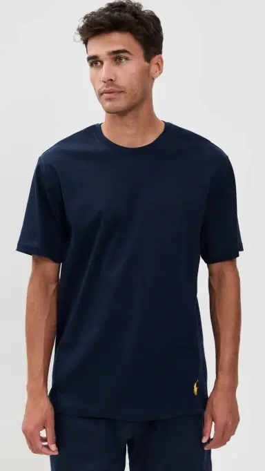 Polo Ralph Lauren Underwear Mercerized Cotton leep Shirt Cruise Navy | Thumbnail 2
