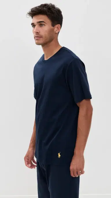 Polo Ralph Lauren Underwear Mercerized Cotton leep Shirt Cruise Navy | Thumbnail 4