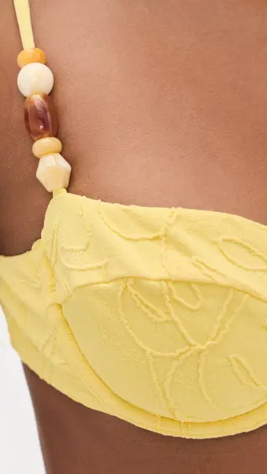 DEVON WINDSOR Poppy Bikini Top Lemondrop | Thumbnail 6 DEVON WINDSOR Poppy Bikini Top Lemondrop | Thumbnail 6