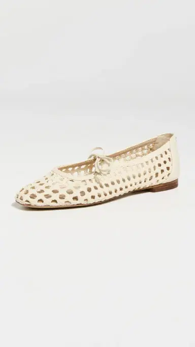 Sam Edelman Marcie Woven Flats Modern Ivory Weave 8 | Thumbnail 2