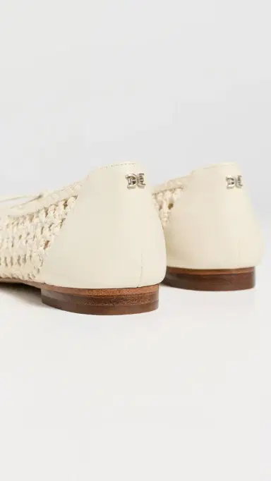 Sam Edelman Marcie Woven Flats Modern Ivory Weave 8 | Thumbnail 4