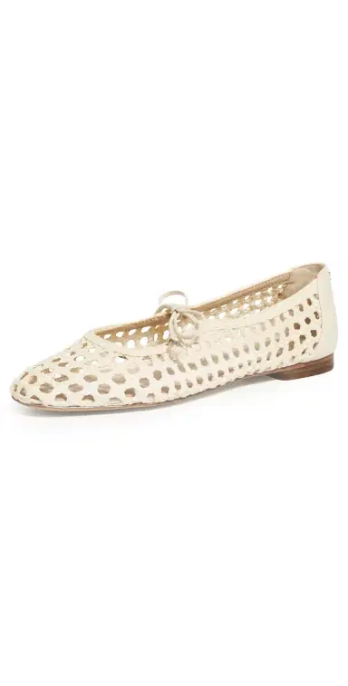 Sam Edelman Marcie Woven Flats Modern Ivory Weave 8 | Thumbnail 1