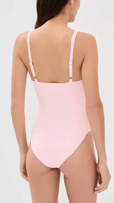 LoveShackFancy Brooksie Swimsuit Starlit Pink | Thumbnail 3 LoveShackFancy Brooksie Swimsuit Starlit Pink | Thumbnail 3
