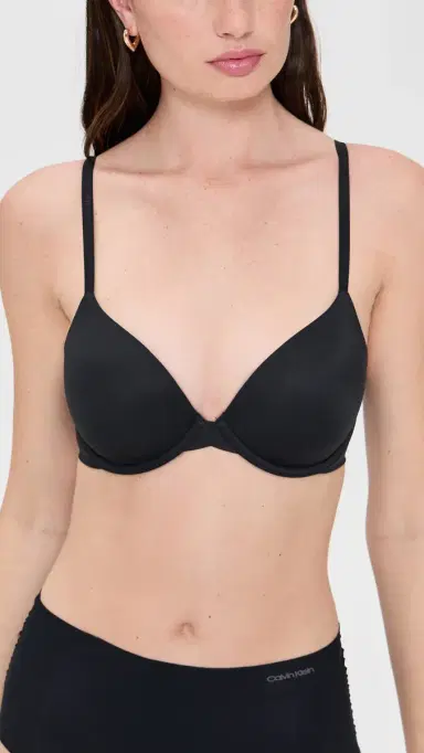 Calvin Klein Underwear Perfectly Fit Modern T-Shirt Bra Black 34C | Thumbnail 2