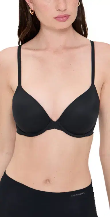 Calvin Klein Underwear Perfectly Fit Modern T-Shirt Bra Black 34C | Thumbnail 1