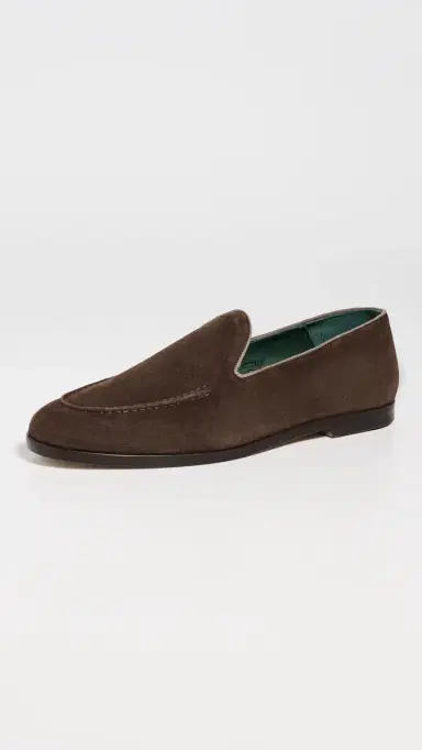 Vinny's Marcel Suede Loafers Dark Brown Suede | Thumbnail 2