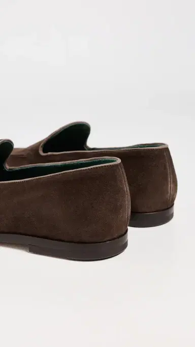 Vinny's Marcel Suede Loafers Dark Brown Suede | Thumbnail 3