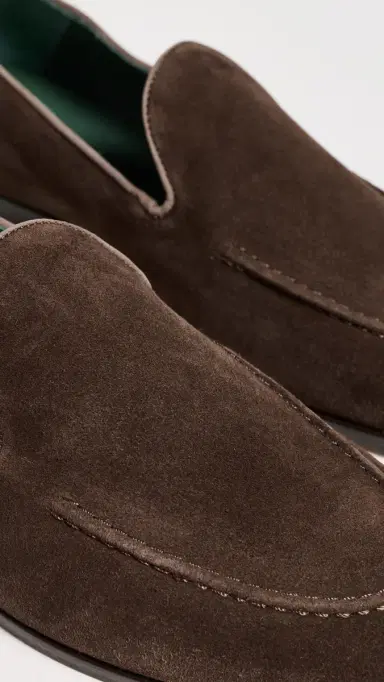 Vinny's Marcel Suede Loafers Dark Brown Suede | Thumbnail 5