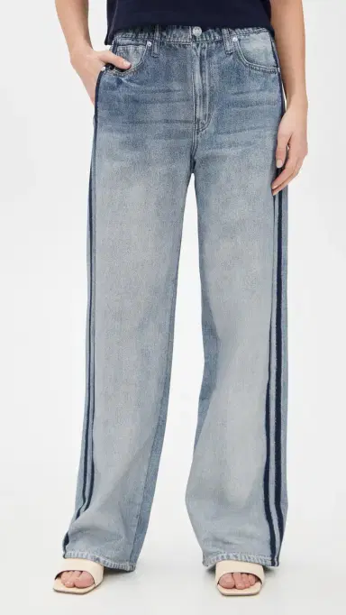 rag & bone Rb Miramar Wide Leg Track Pants Coney M | Thumbnail 3 rag & bone Rb Miramar Wide Leg Track Pants Coney M | Thumbnail 3