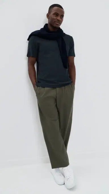 NN07 Clive Textured Tee | Thumbnail 5