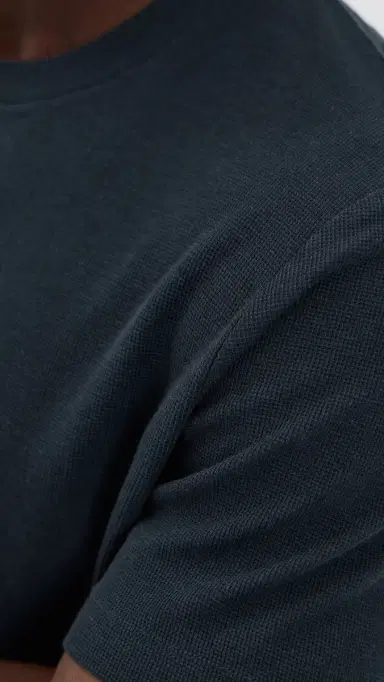 NN07 Clive Textured Tee | Thumbnail 6