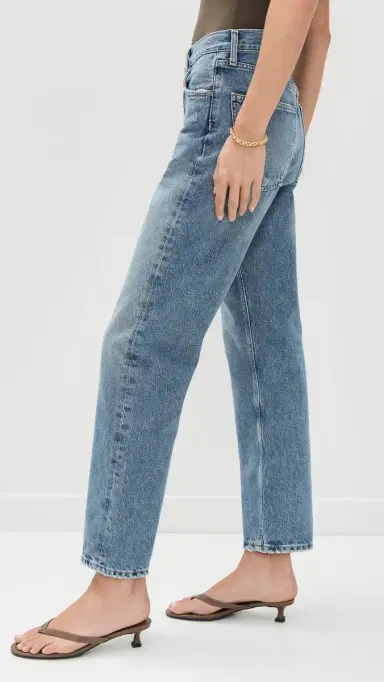 AGOLDE 90s Mid Rise Straight Jeans Vault 32 | Thumbnail 4