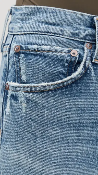 AGOLDE 90s Mid Rise Straight Jeans Vault 32 | Thumbnail 6
