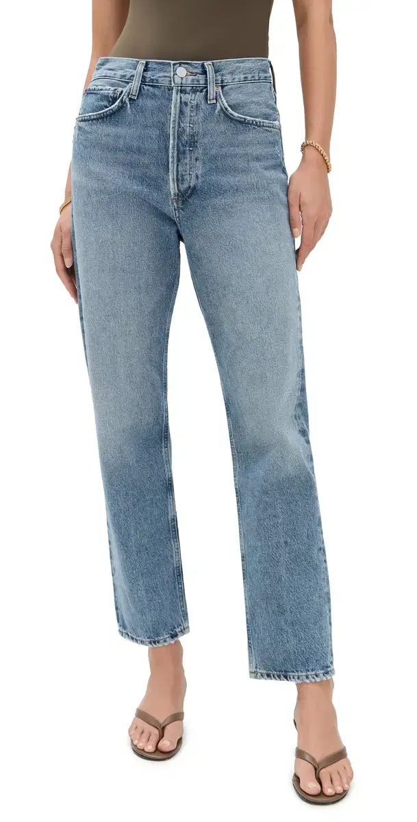 AGOLDE 90s Mid Rise Straight Jeans Vault