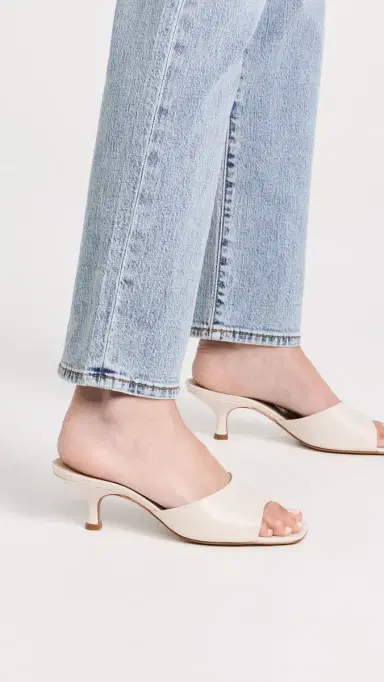 Schutz Dethalia Slide Heels Pearl 5 | Thumbnail 3
