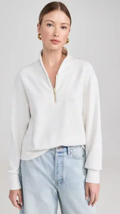 Varley Davidson Sweatshirt Marl | Thumbnail 2 Varley Davidson Sweatshirt Marl | Thumbnail 2