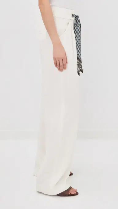 Veronica Beard Tai Pants Dove | Thumbnail 4 Veronica Beard Tai Pants Dove | Thumbnail 4