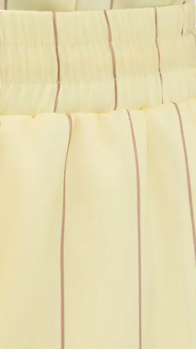 susana monaco Crinkle atin tripe Boxer Shorts Whipped Cream | Thumbnail 6 susana monaco Crinkle atin tripe Boxer Shorts Whipped Cream | Thumbnail 6