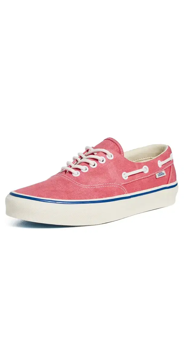 Vans Authentic Boat Shoes Duck Canvas Cayenne M 12