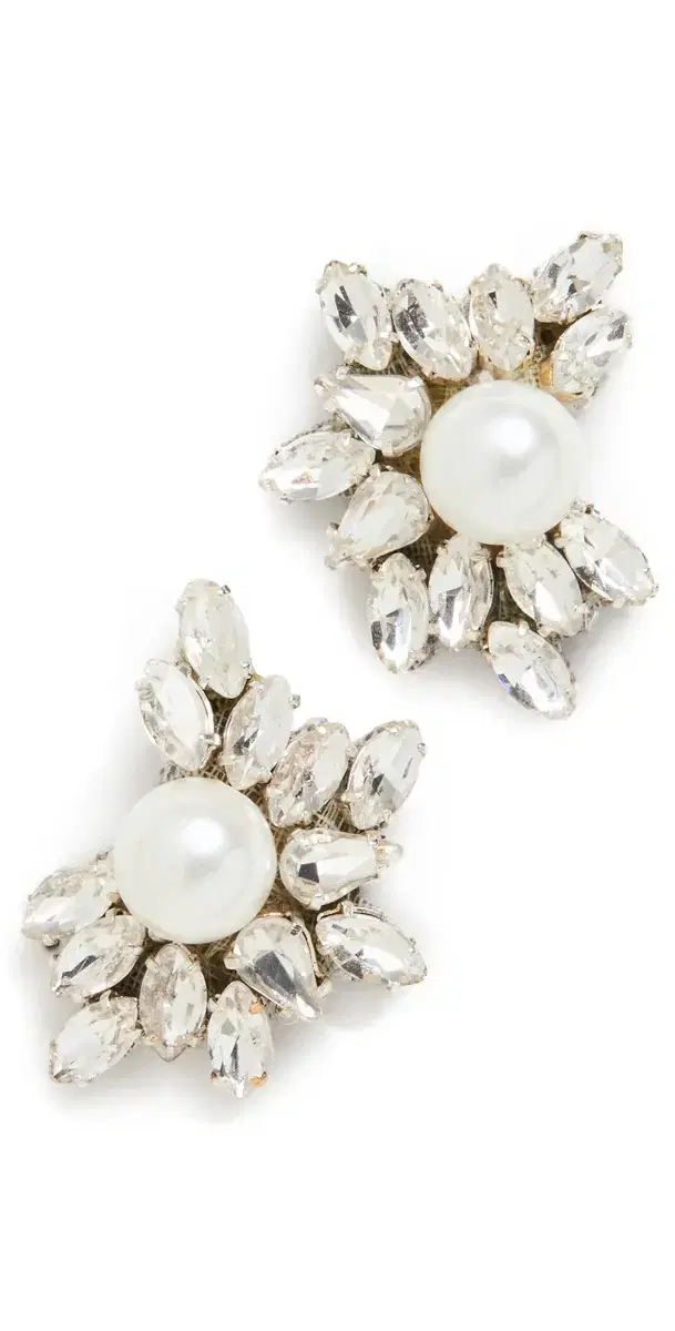 Deepa Gurnani Deepa by  Sahana Earrings Silver One Size