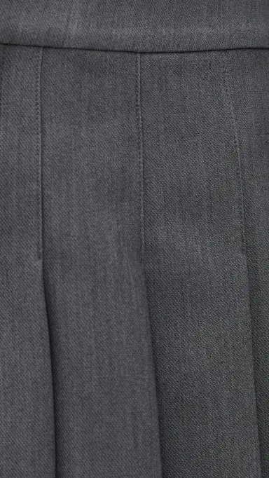 LE BOP Serena Skirt Grey Melange 2 | Thumbnail 6