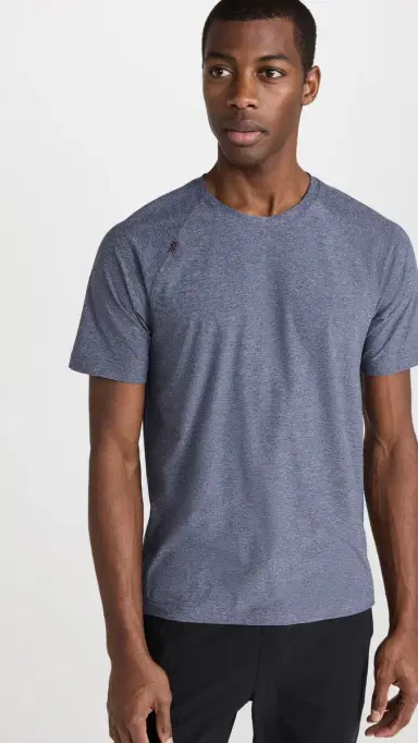 Rhone Reign Short Sleeve Tee Midnight Heather | Thumbnail 2