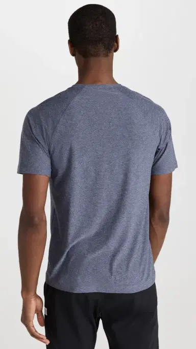 Rhone Reign Short Sleeve Tee Midnight Heather | Thumbnail 3