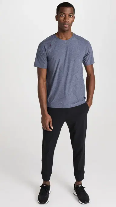 Rhone Reign Short Sleeve Tee Midnight Heather | Thumbnail 5