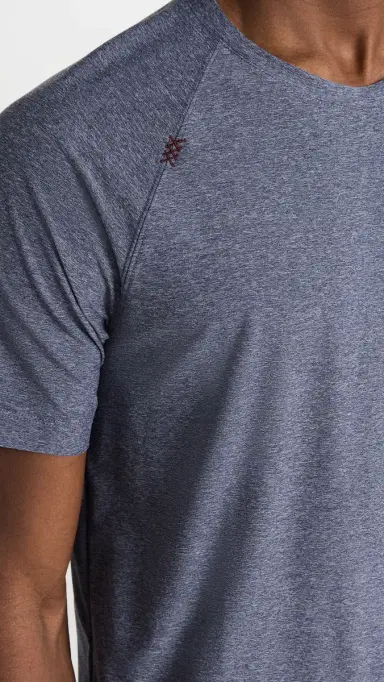 Rhone Reign Short Sleeve Tee Midnight Heather | Thumbnail 6
