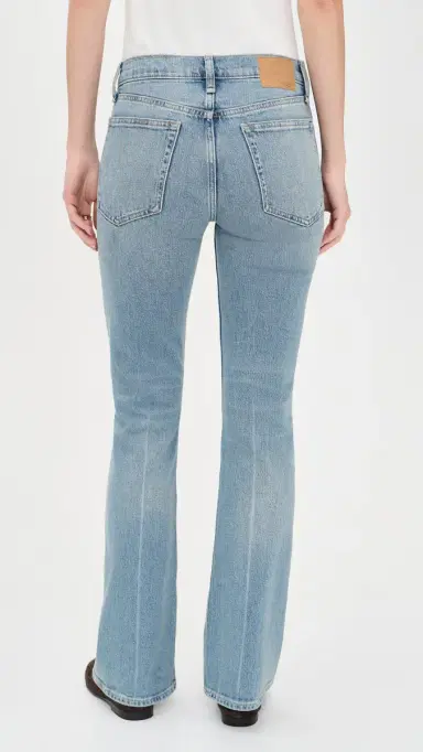 rag & bone Peyton Mr Full Length Bootcut Jeans Everglade | Thumbnail 3