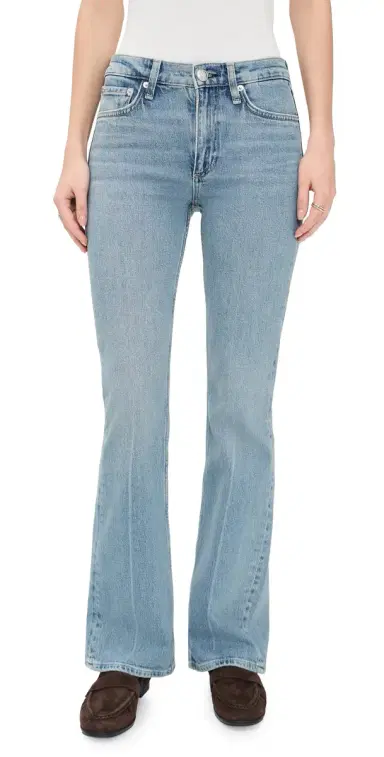 rag & bone Peyton Mr Full Length Bootcut Jeans Everglade | Thumbnail 1