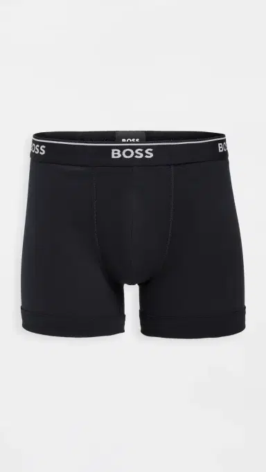 BOSS Classic Cotton 3 Pack Boxer Briefs Black L | Thumbnail 3 BOSS Classic Cotton 3 Pack Boxer Briefs Black L | Thumbnail 3