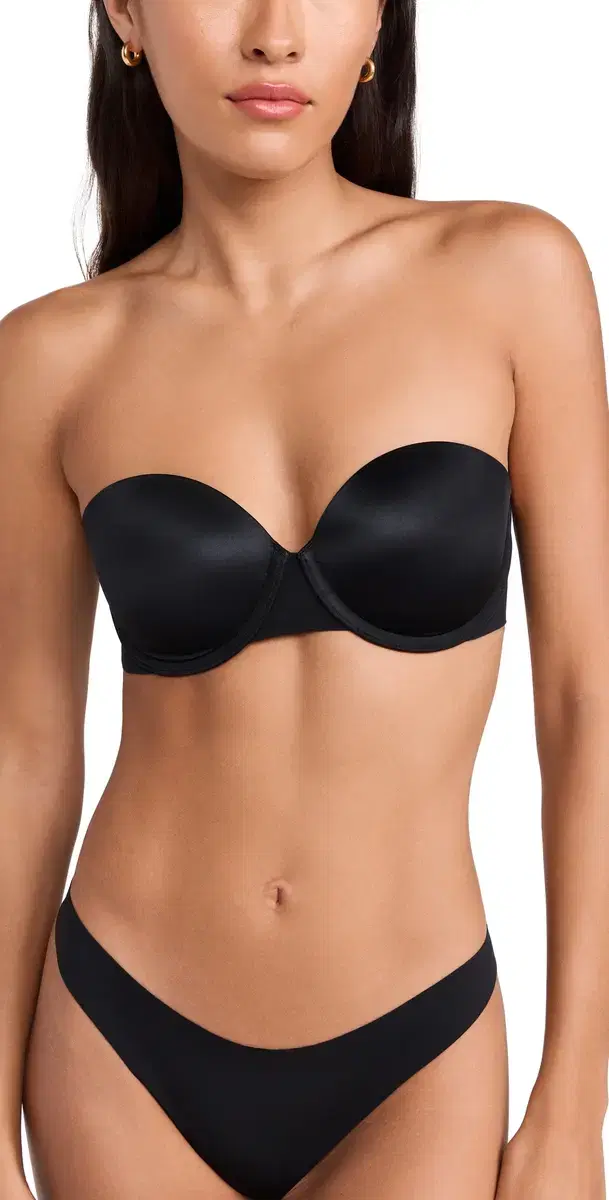 smooth Suit Your Fancy Strapless Bra Very Black