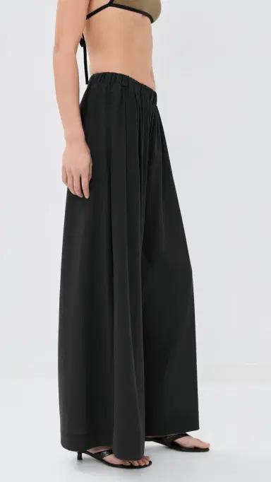 Staud Marza Coverup Pants Black | Thumbnail 4