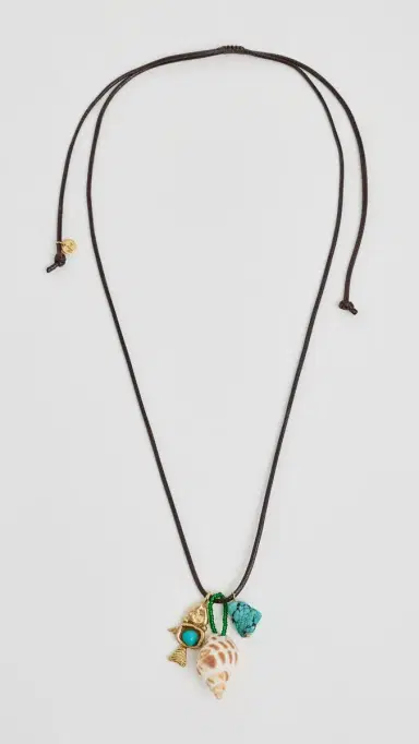 Maison Irem Vista Necklace Turquoise | Thumbnail 2