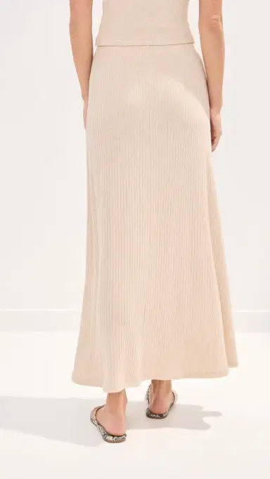 LE BOP Remi Skirt Oatmeal | Thumbnail 4