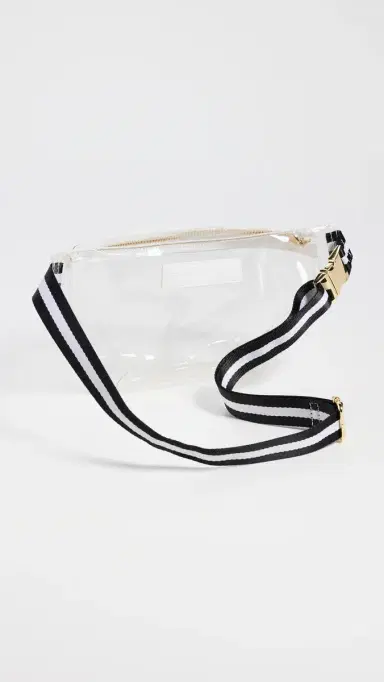Stoney Clover Lane Stadium Clear Fanny Pack Noir/White One Size | Thumbnail 4 Stoney Clover Lane Stadium Clear Fanny Pack Noir/White One Size | Thumbnail 4